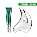 Набір омолоджуючий для догляду та масажу навколо очей «Lifting power» з флюїдом та ліфтинг масажером Гуаша MyIDi SET LIFTING POWER with Lifting Power eye fluid + Vibro Massager Gua Sha