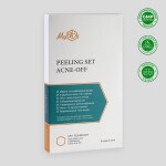 Протизапальний пілінг для обличчя вдома Контроль дефектів Peeling SET Acne-off