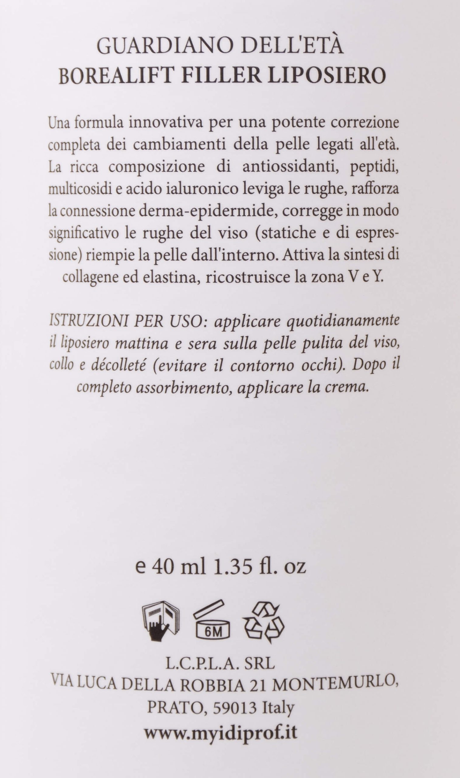 Лифтинг липосыворотка AGE GUARDIAN BORĒALIFT FILLER LIPOSERUM, 40 мл - фото №4