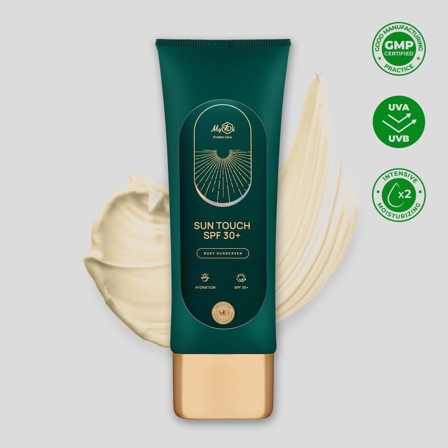 Сонцезахисний крем для засмаги для тіла Sun touch SPF 30+, 200 мл
