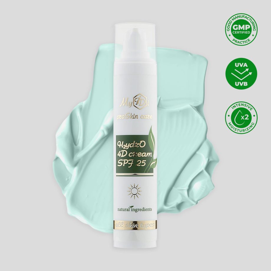 Увлажняющий дневной крем 4 вида гиалуроновой кислоты H2ydrO 4D cream SPF 25, 50 мл