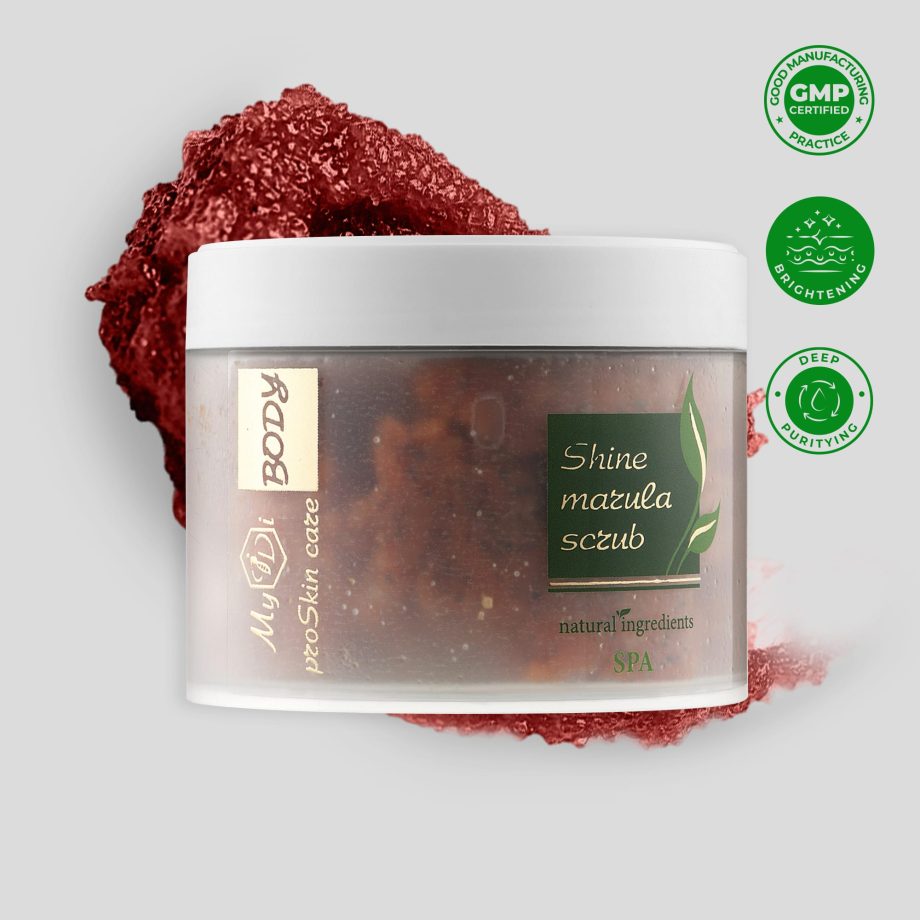 Осветляющий скраб для тела Shine marula scrub, 300 мл