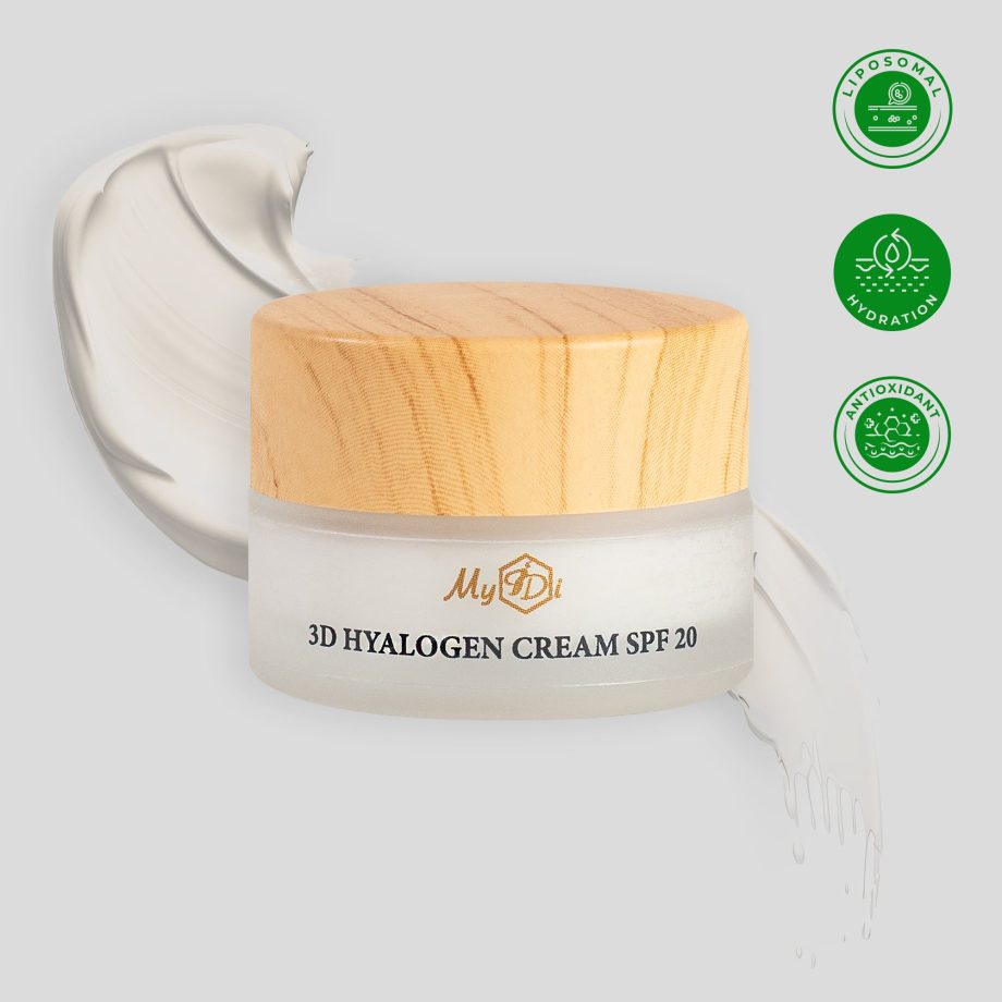 Денний антиоксидантний зволожуючий крем SPF 20 A-OX MOISTURE 3D HYALOGEN CREAM SPF 20 (пробник), 5 мл