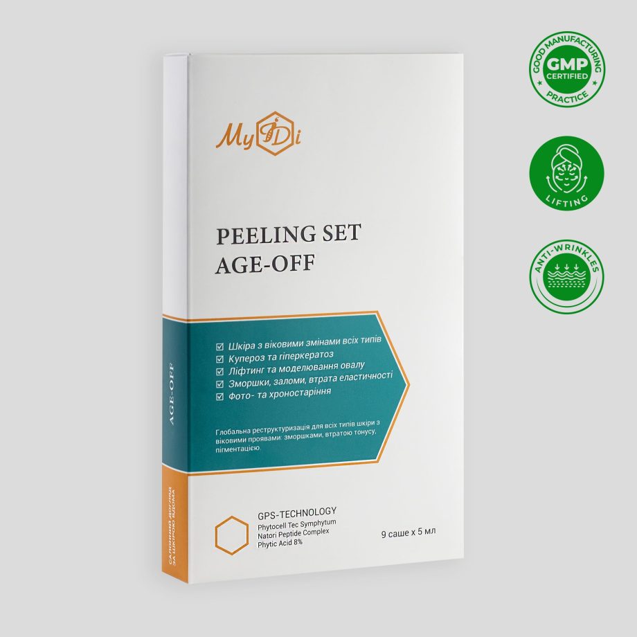 Антивозрасной кислотный пилинг для лица Сила пептидов Peeling SET Age-off