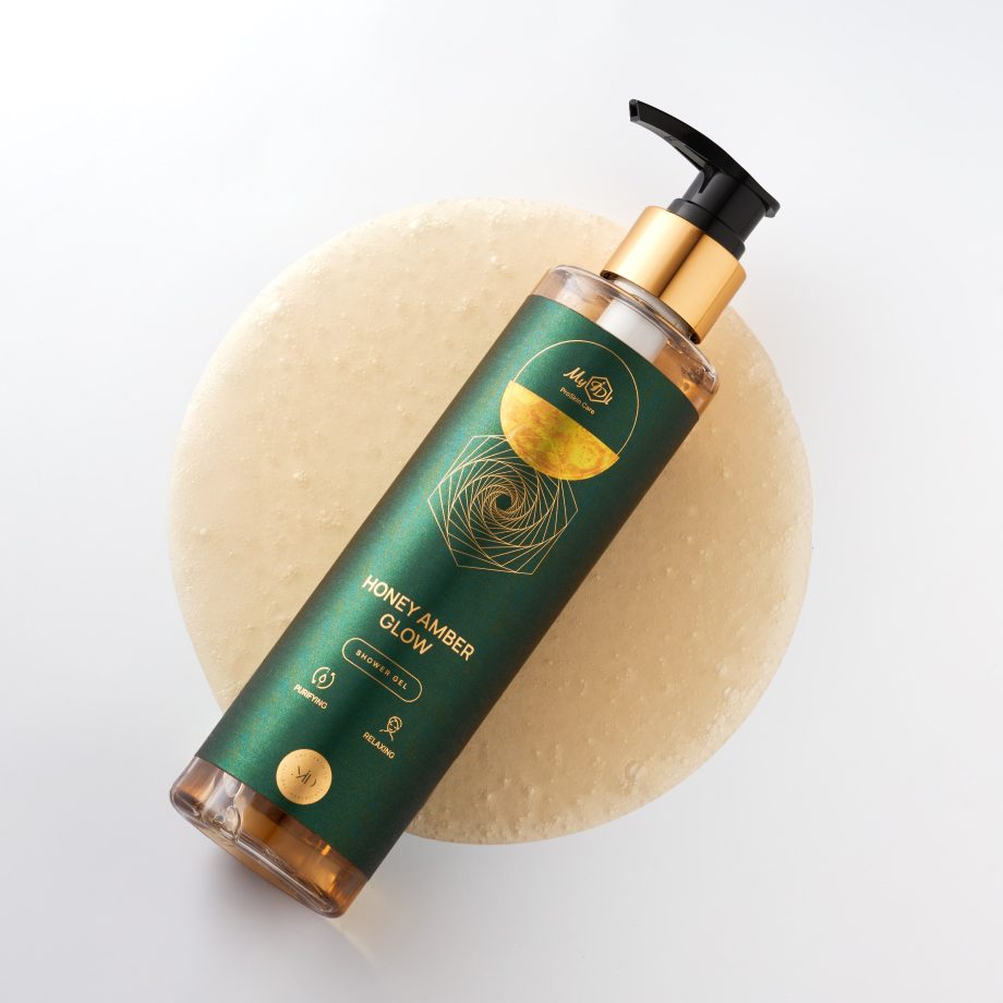 Парфумований гель для душу “Блиск медового бурштину” Honey Amber Glow - фото №4