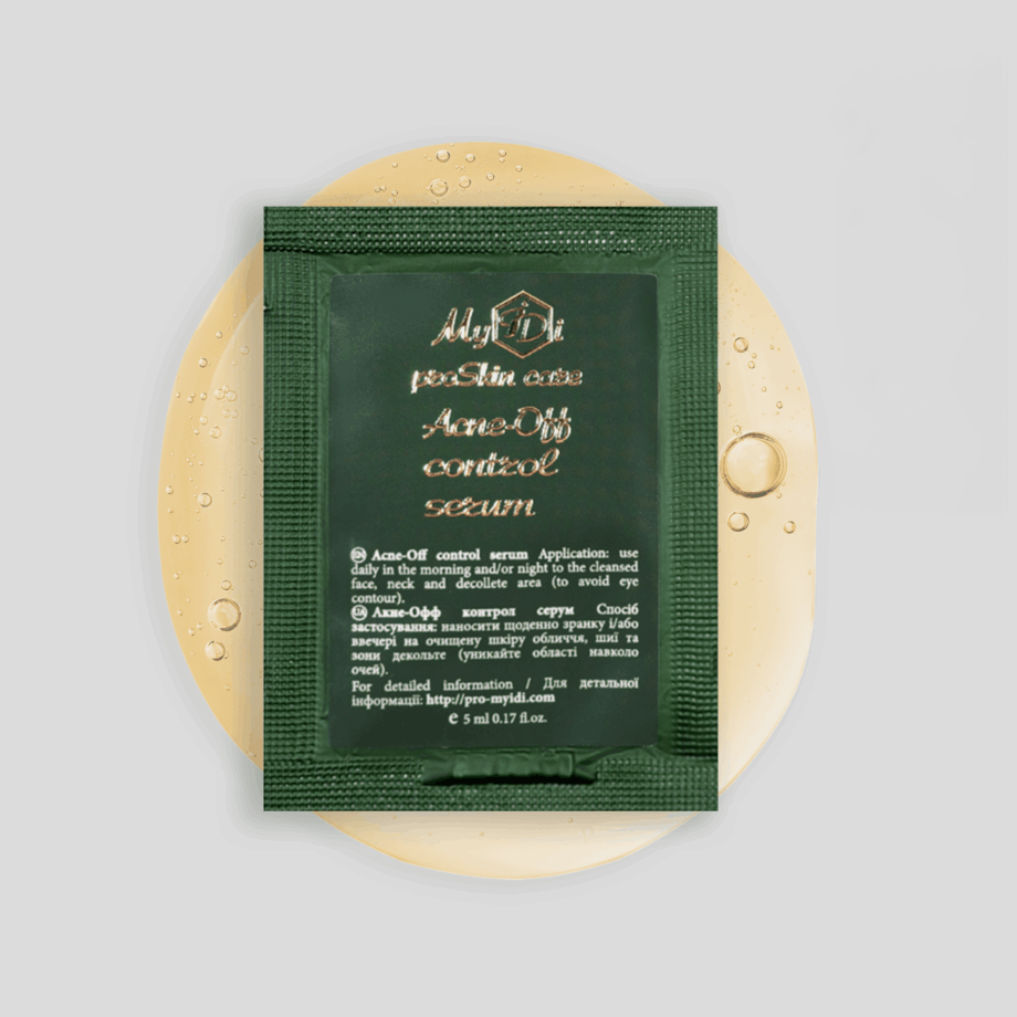 Протизапальний тонік для проблемної шкіри Acne-Off control toner (мініатюра), 50 мл