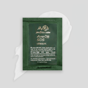 Анти акне крем с кислотами для жирной кожи Acne-Off SOS cream (пробник), 5 мл