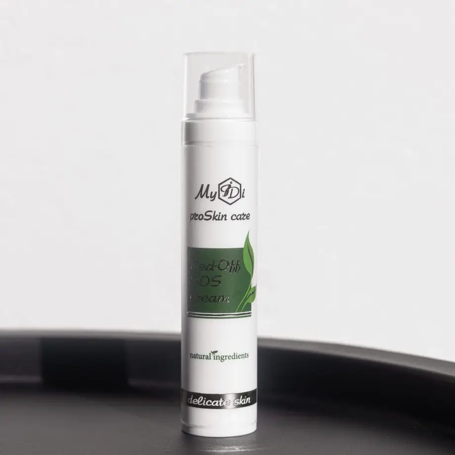 Заспокійливий крем для чутливої шкіри обличчя Red-Off SOS cream, 50 мл - фото №2