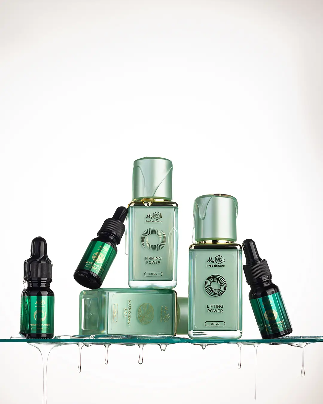 Сироватка-антиоксидант з 4 видами вітаміну С та феруловою кислотою для сяйва та освітлення MyIDi ANTIOXIDANT RICH serum, 30 мл - фото №10