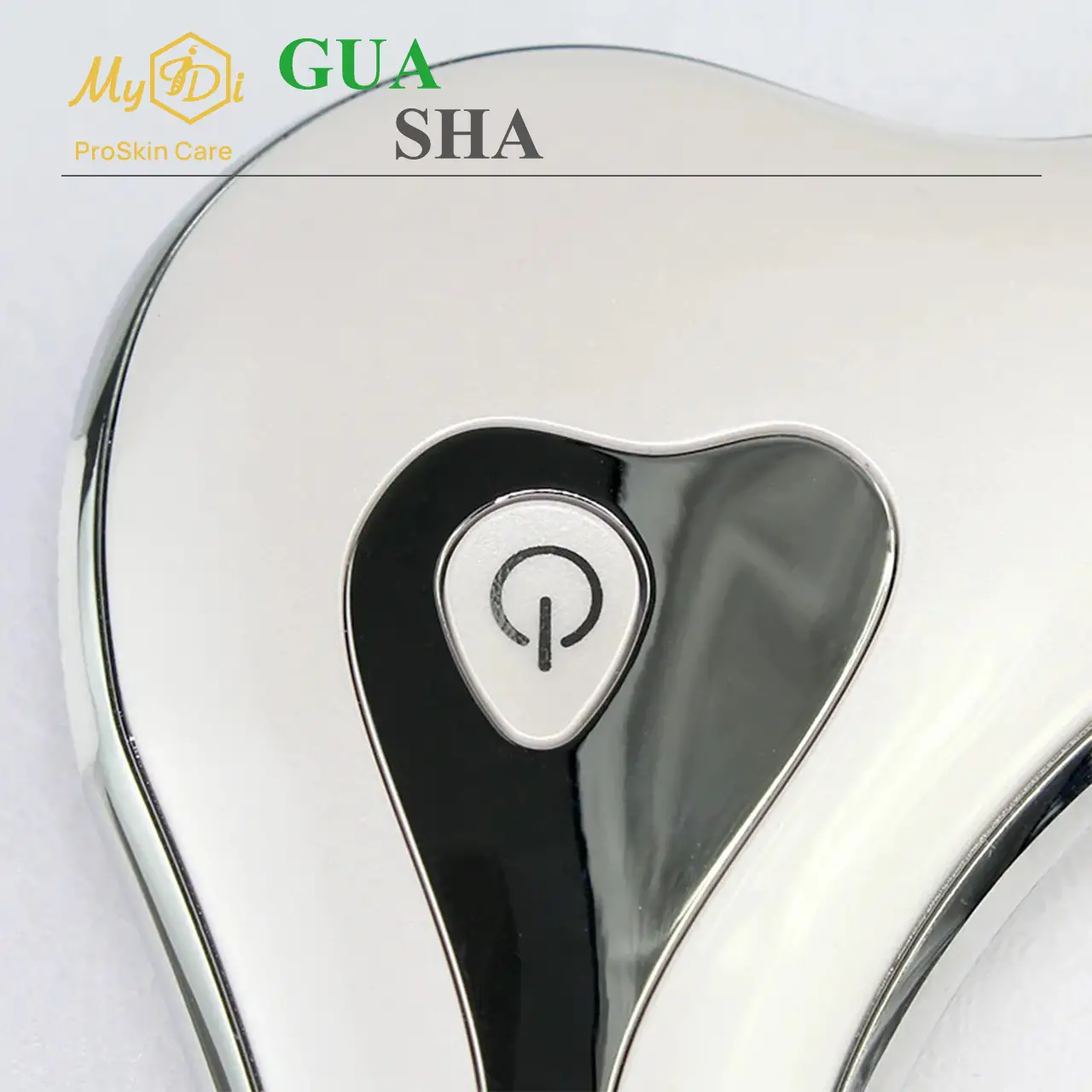 Микротоковый лифтинг массажер Гуаша для омоложения лица и тела MyIDi Vibro Massager Gua Sha - фото №5