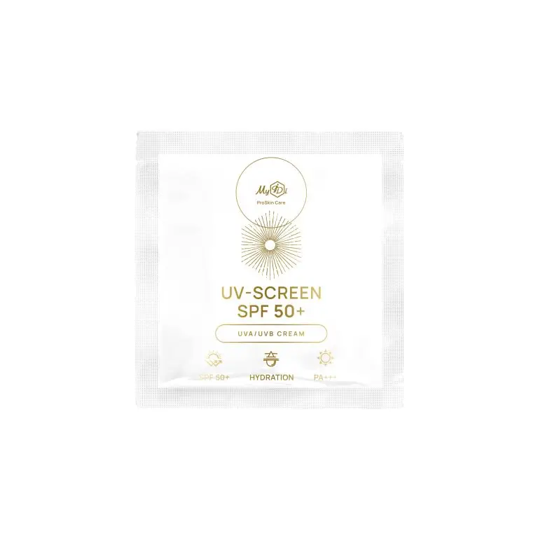Сонцезахисний крем для обличчя SPF 50 UV-screen cream SPF 50+ (пробник), 3 мл