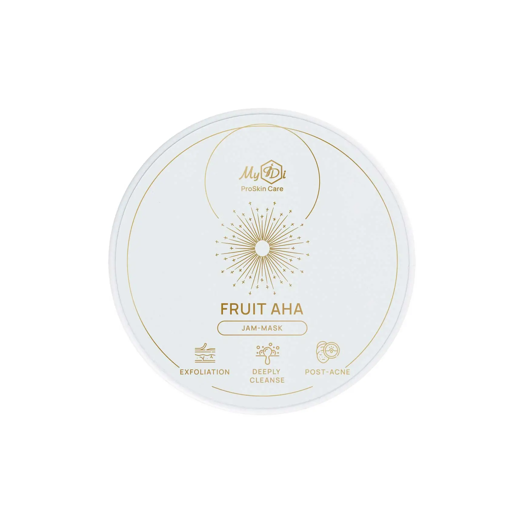 Очищающая маска для лица с кислотами  Fruit jam-mask AHA, 50 мл - фото №2