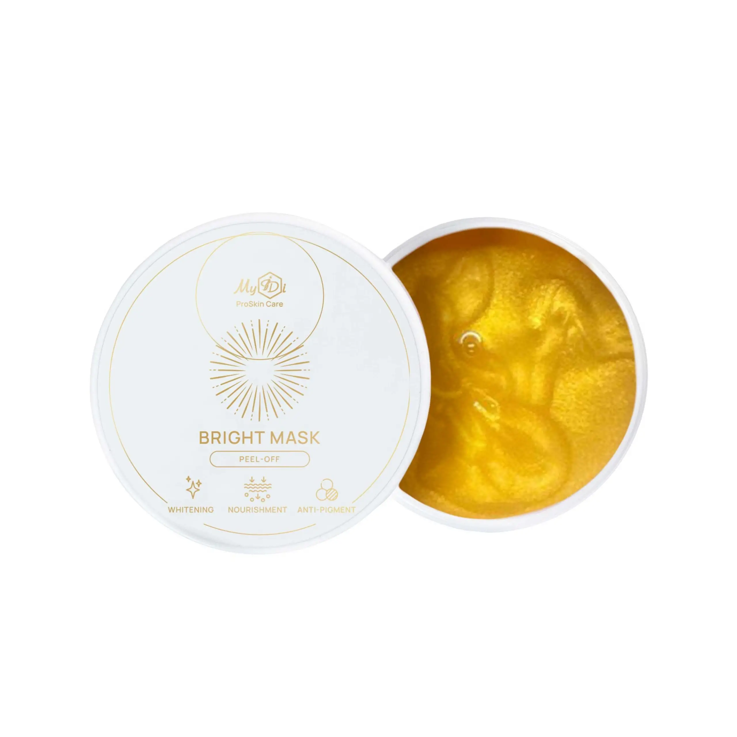 Отбеливающая маска для лица Bright peel-off mask, 50 мл - фото №5