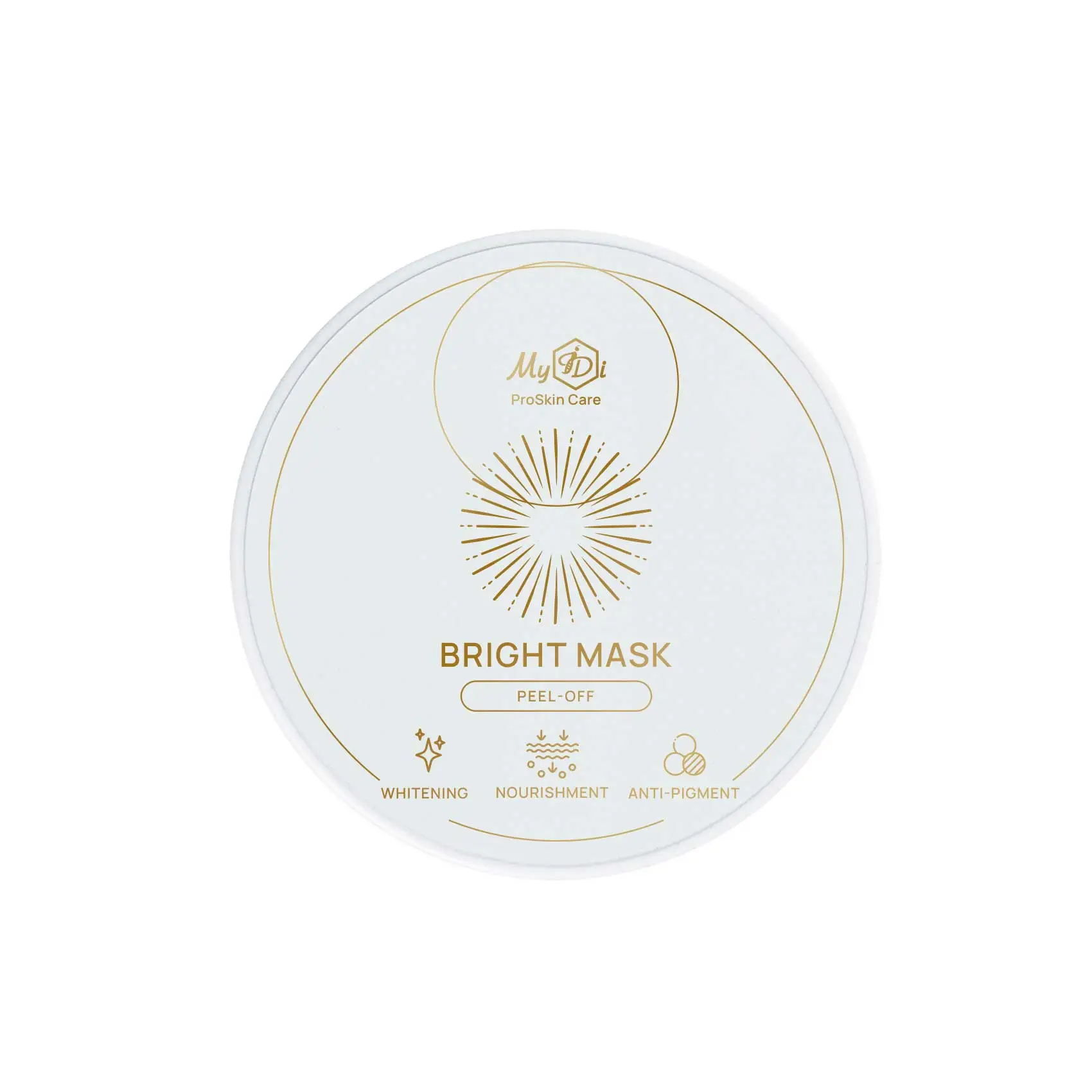 Отбеливающая маска для лица Bright peel-off mask, 50 мл - фото №2