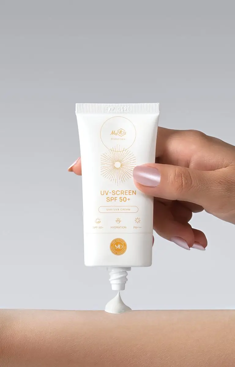 Сонцезахисний крем для обличчя UV-screen cream SPF 50+, 50 мл - фото №5