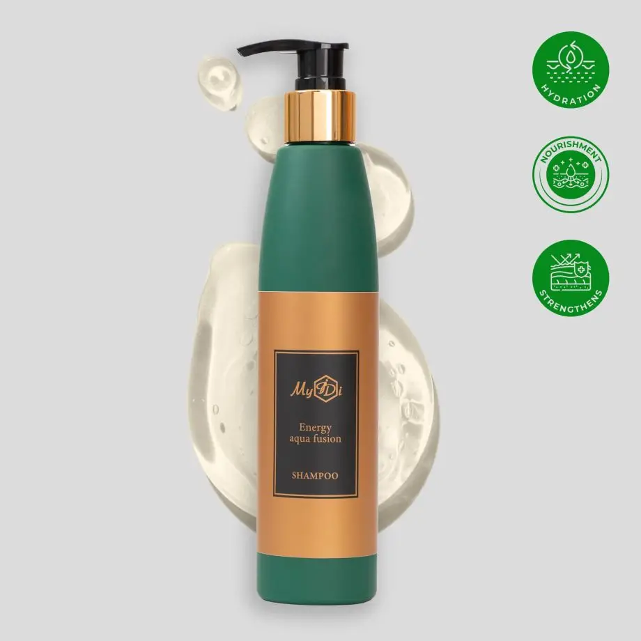 Шампунь увлажняющий для сухих, тонких и нормальных волос ENERGY SHAMPOO AQUA FUSION, 250 мл