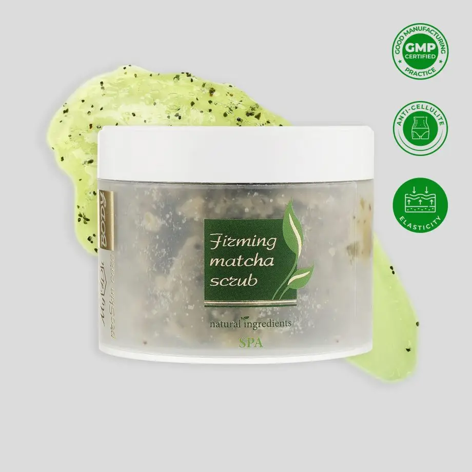 Укрепляющий скраб для тела Firming matcha scrub, 300 мл