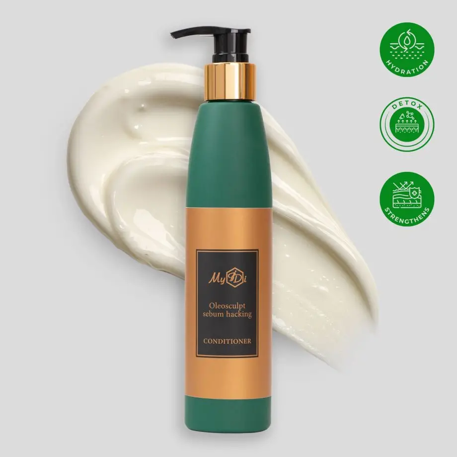 Бальзам для волос склонных к жирности и перхоти OLEOSCULPT SEBUM HACKING CONDITIONER, 250 мл
