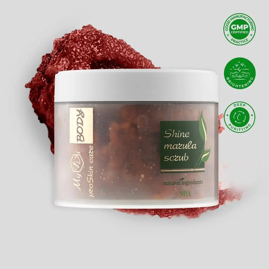 Осветляющий скраб для тела Shine marula scrub, 300 мл