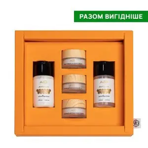 Антивіковий набір для обличчя, 5 продуктів