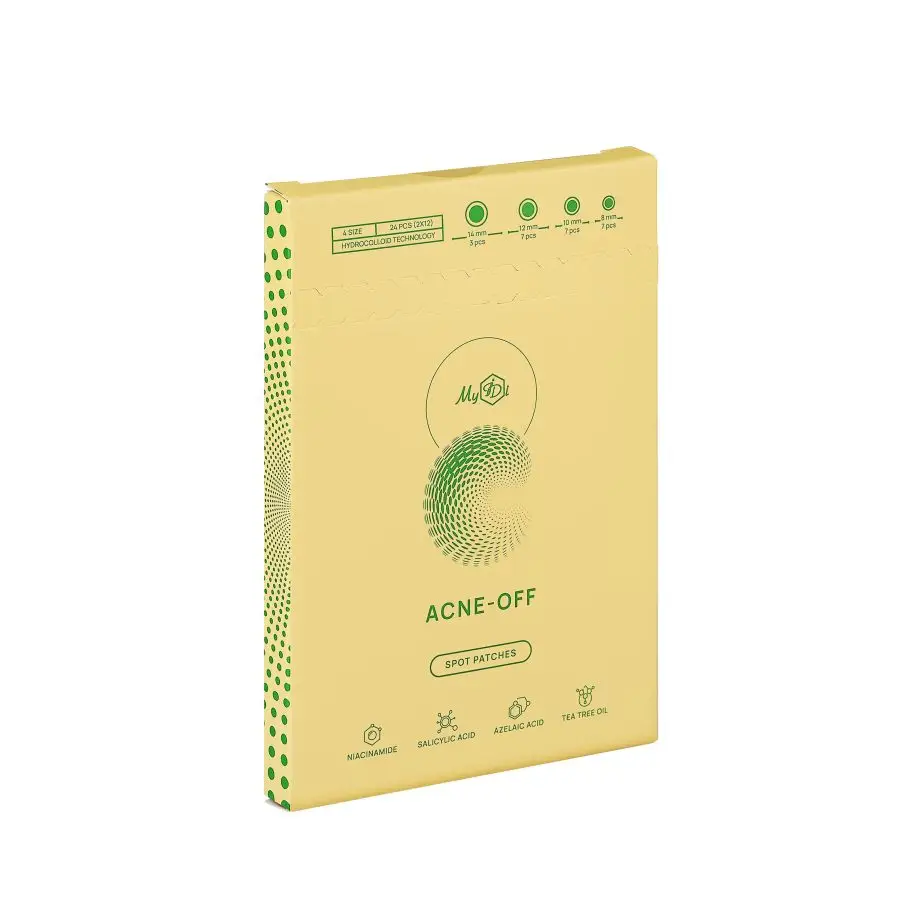 Гідроколоїдні патчі точкової дії від прищів Acne-OFF