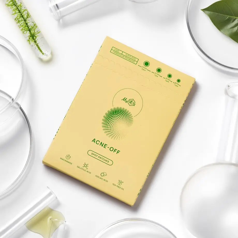 Гідроколоїдні патчі точкової дії від прищів Acne-OFF - фото №7