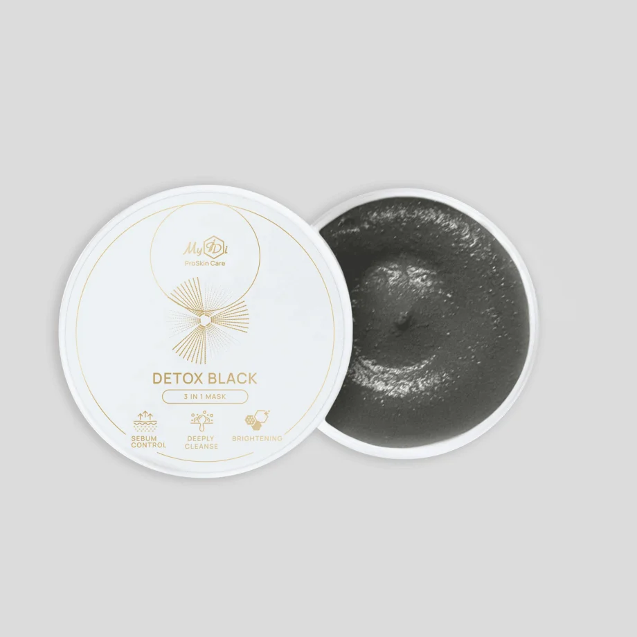 Маска від прищів 3 в 1 Detox black 3 in 1 mask, 50 мл