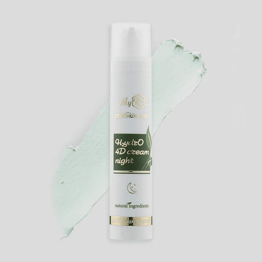 Увлажняющий ночной крем 4 вида гиалуроновой кислоты H2ydrO 4D cream night, 50 мл