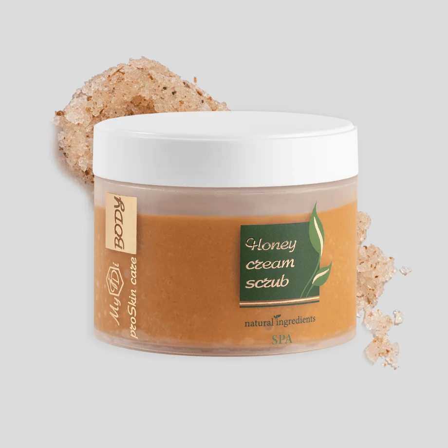 Медовий скраб для тіла Honey cream scrub, 300 мл