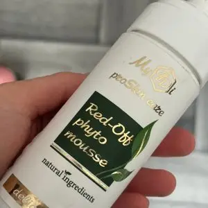 Фото из отзыва покупателя о Успокаивающий мусс очищающий для чувствительной кожи Red-Off phyto mousse, 150 мл