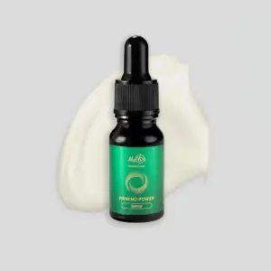 Супер активна сироватка з бакучіолом, пробіотиками та канабісом (пробник), 10 мл