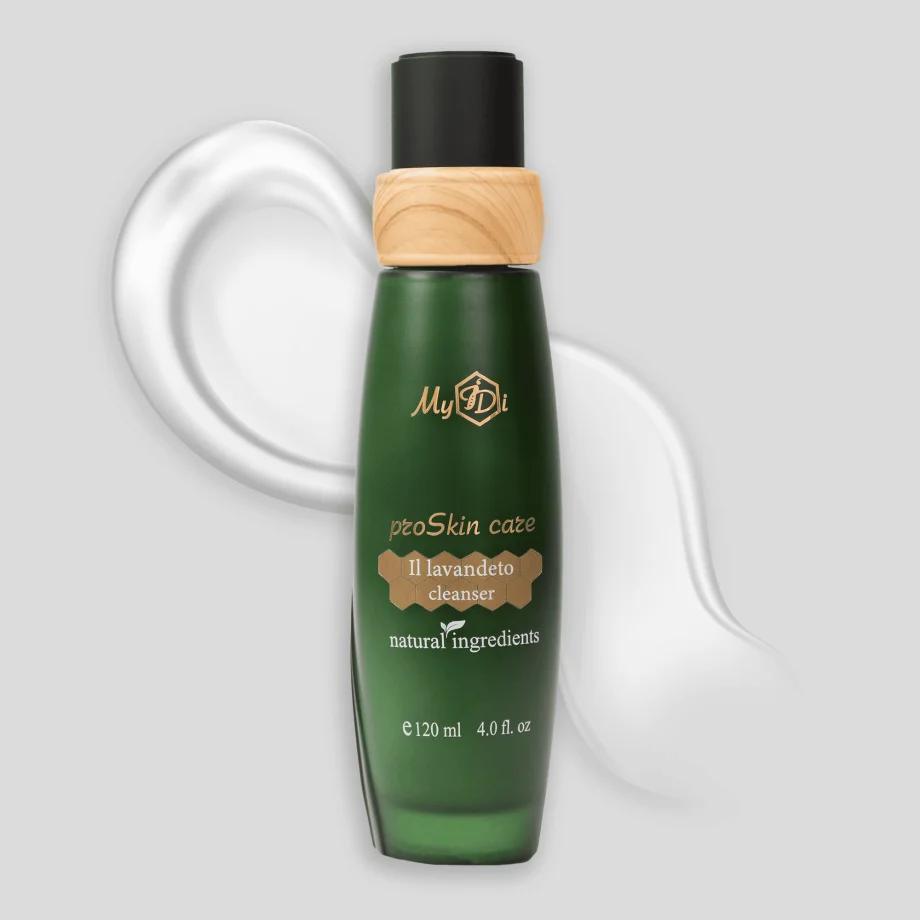 Шовкове молочко для вмивання з лавандою 360° SOLUTION IL Lavandeto CLEANSER, 120 мл